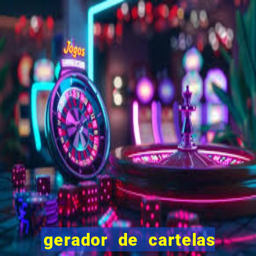 gerador de cartelas de bingo 1 a 99